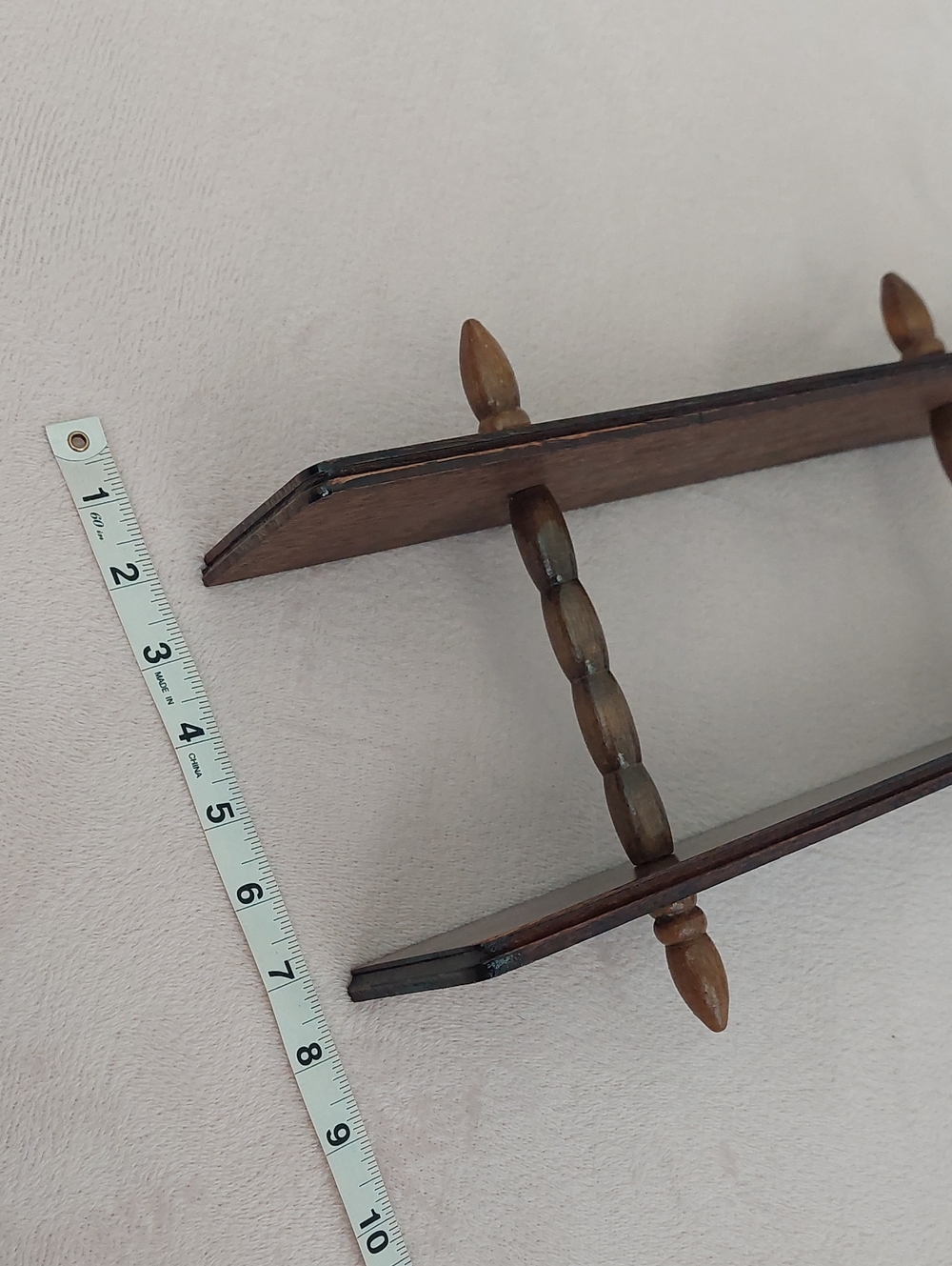 Solid Wood Two-Tier Wall Shelf/Rack NIB - Picture 8 of 10
